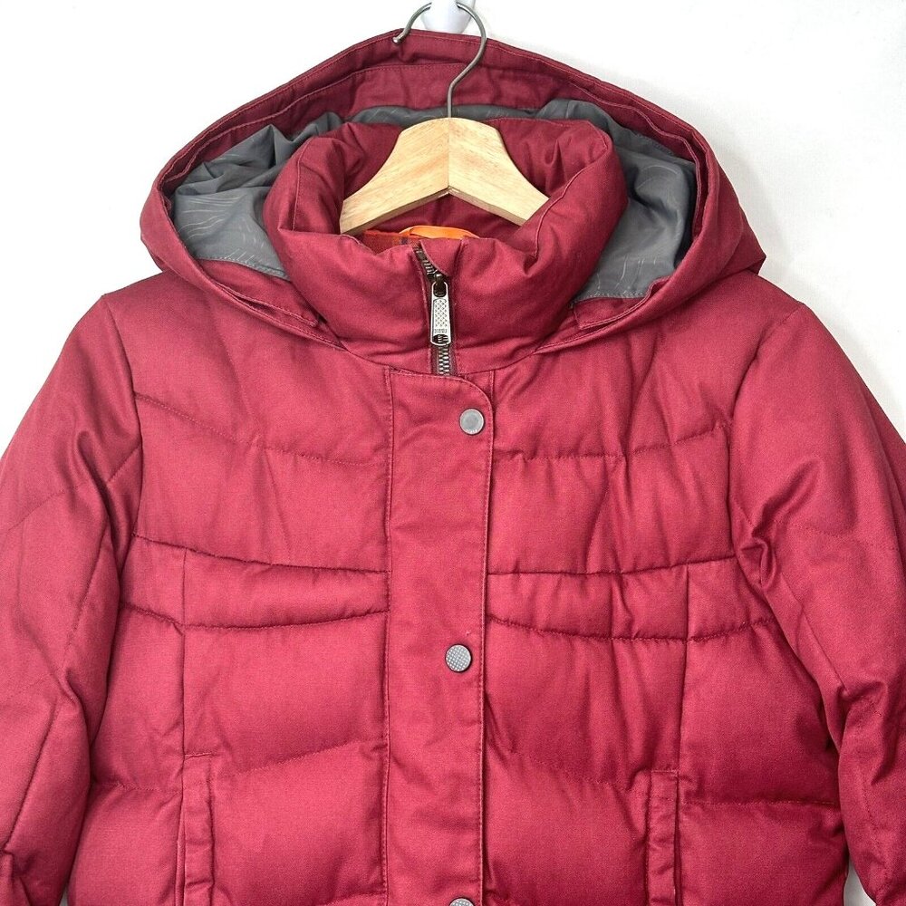 Orage Womens Parka Winter Coat Outdoor Insulated Lined Hooded Pockets Red XL - Picture 3 of 16
